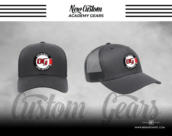 OG Jiu Jitsu Academy Trucker Hat #821 Fashion
