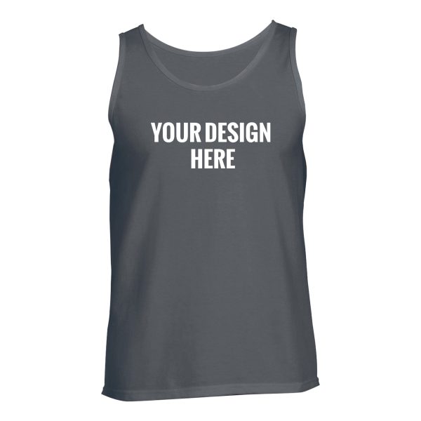 Brown House Fitness Center Academy Tank Tops #1212 A For Sale - Image 2