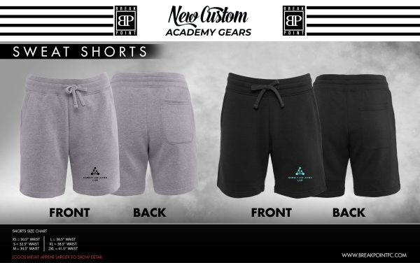 Hawaii Jiu-Jitsu Lab Academy Sweat Shorts #1216 For Sale