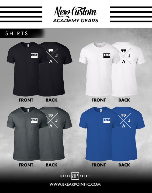 Justin Jiujitsu Academy Next Level Academy Shirts #1087 B For Cheap