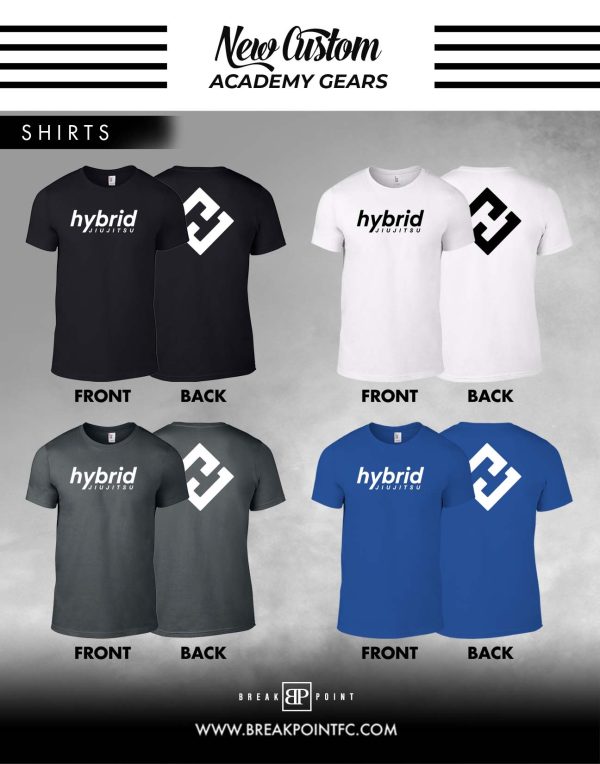 Hybrid Jiujitsu Academy Shirts #1218 A For Discount