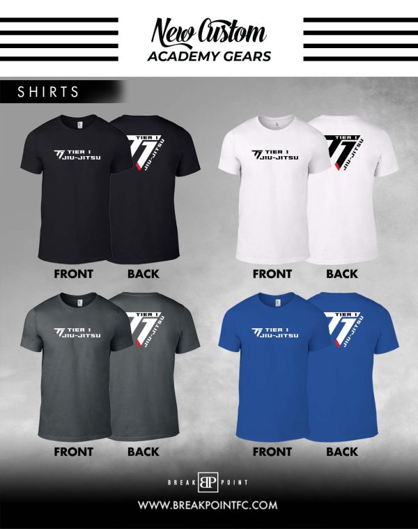 Tier 1 Jiu Jitsu Academy Shirts #641 A Hot on Sale