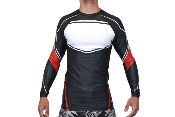 Carrillo Martial Arts Academy Ranked Long Sleeve Rash Guards #581 Discount - Image 2