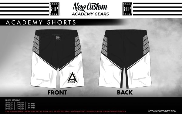 Apex Brazilian Jiu Jitsu Academy Shorts #734 Hot on Sale