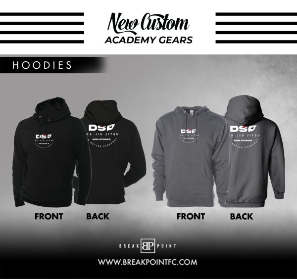 Lone Wolf Jiu Jitsu Academy Sweater Hoodie #332 B For Discount