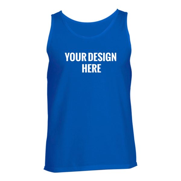 Brown House Fitness Center Academy Tank Tops #1212 A For Sale - Image 4
