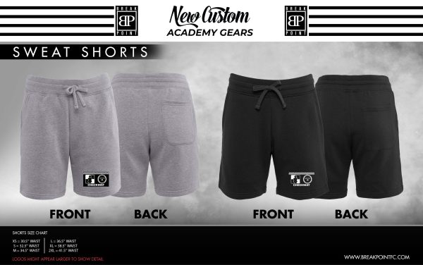 Gallery BJJ Academy Sweat Shorts #1006 For Sale