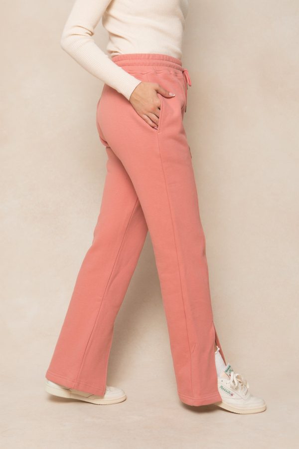 Ivy Flare Sweatpants in Pink Sale - Image 2