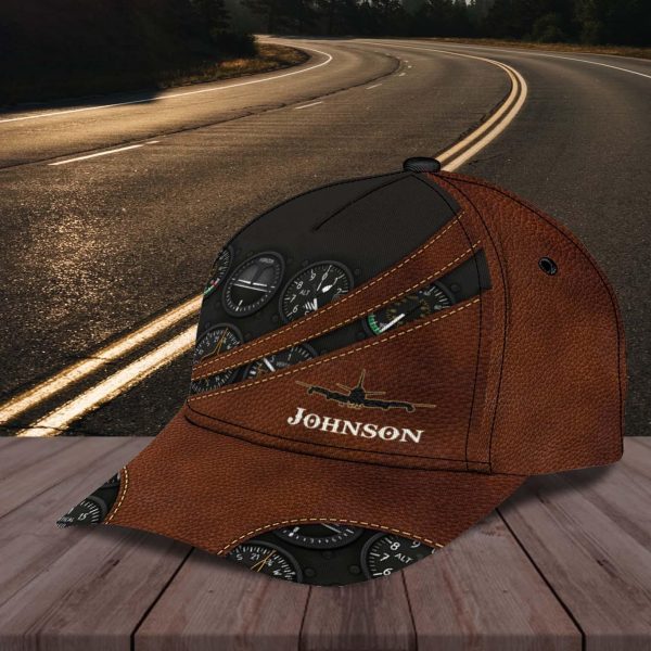Personalized Pilot Classic Cap, Personalized Gift for Pilot - CP760PS06 Sale - Image 5
