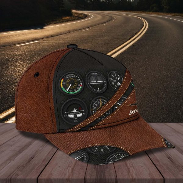 Personalized Pilot Classic Cap, Personalized Gift for Pilot - CP760PS06 Sale - Image 3