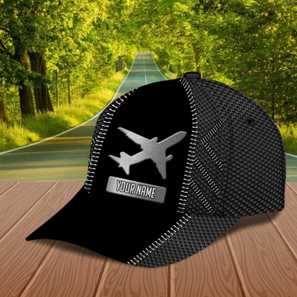 Personalized Pilot Classic Cap, Personalized Gift for Pilot - CP758PS06 Online Hot Sale - Image 5