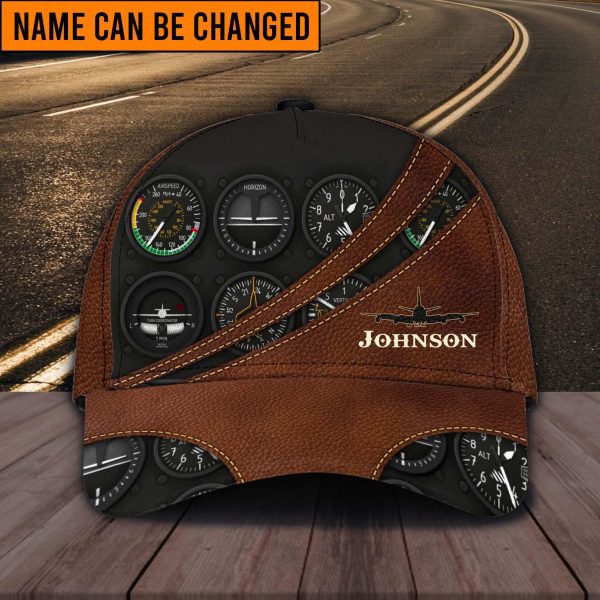 Personalized Pilot Classic Cap, Personalized Gift for Pilot - CP760PS06 Sale